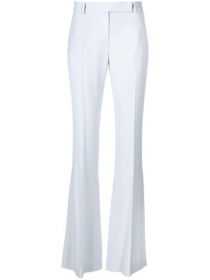 Alexander McQueen tailored flared trousers - Blue