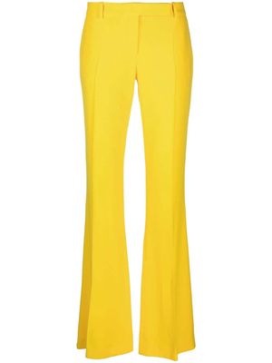 Alexander McQueen tailored flared trousers - Yellow