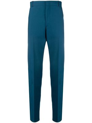 Alexander McQueen tailored tapered-leg trousers - Blue