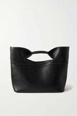Alexander McQueen - The Bow Leather Tote - Black