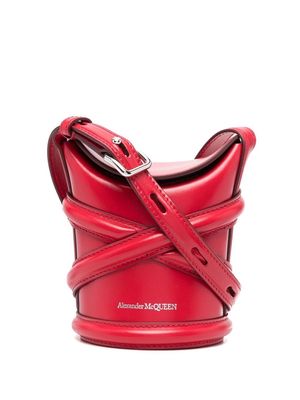 Alexander McQueen The Curve mini crossbody bag - Red