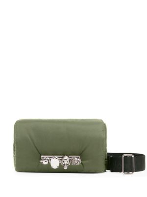 Alexander McQueen The Puffy Knuckle padded belt bag - Green