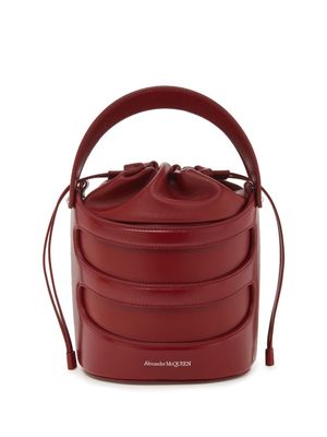 Alexander McQueen The Rise bucket bag - Red