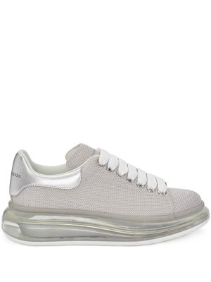 Alexander McQueen transparent-sole low-top sneakers - Silver