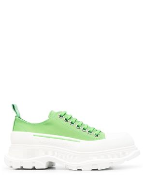Alexander McQueen Tread platform sneakers - Green