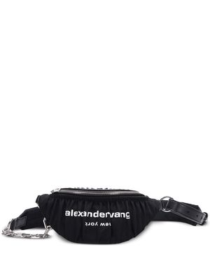 Alexander Wang Attica logo-print belt bag - Black