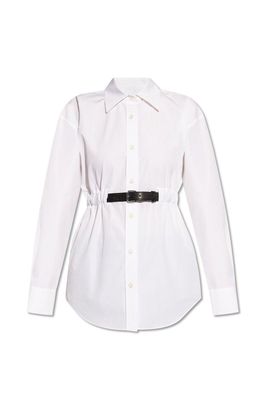 Alexander Wang Belted Long-sleeve Shirt