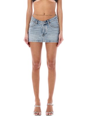 Alexander Wang Chain Denim Skirt