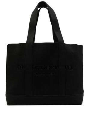 Alexander Wang classic logo-print tote bag - Black