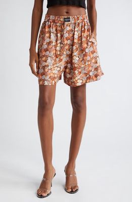 Alexander Wang Coin Print Boxer Shorts in Copper at Nordstrom, Size Large