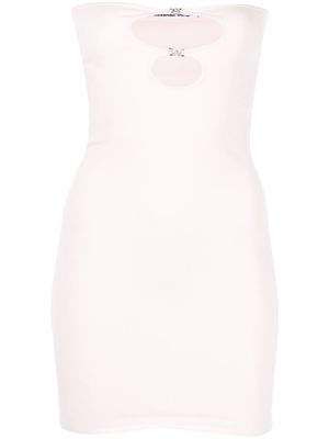 Alexander Wang cut-out detail tube dress - Neutrals