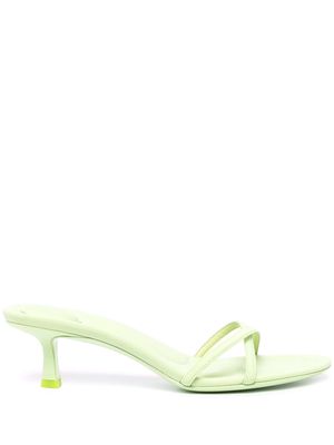 Alexander Wang Dahlia leather 50mm sandals - Green
