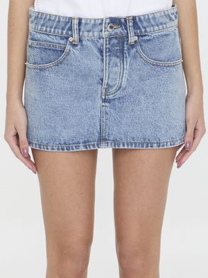 Alexander Wang Denim Miniskirt