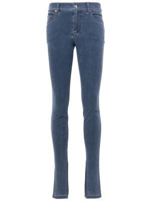 Alexander Wang denim trompe-l'oeil leggings - Blue