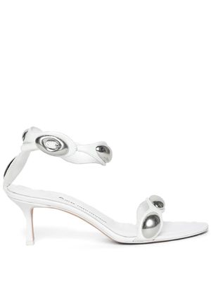 Alexander Wang Dome 65mm sandals - White