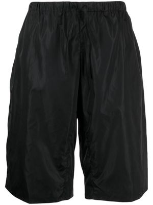 Alexander Wang elastic-waist bermuda shorts - Black