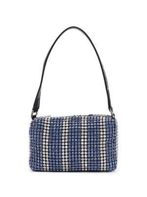 Alexander Wang Heiress crystal-embellished handbag - Blue