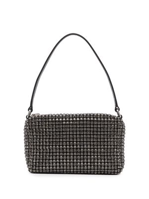 Alexander Wang Heiress crystal-embellished pouch bag - Black