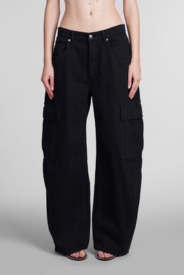 Alexander Wang Jeans In Black Cotton