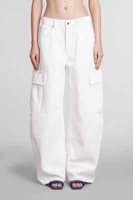 Alexander Wang Jeans In White Cotton