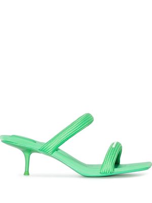 Alexander Wang Jessie Tubular 55mm sandals - Green