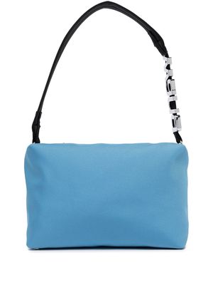 Alexander Wang logo-handle shoulder bag - Blue