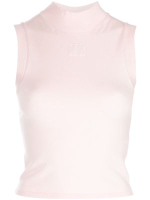Alexander Wang logo patch muscle tank - Pink