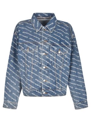 Alexander Wang Logo Print Jacket