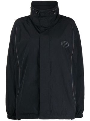Alexander Wang logo-print track jacket - Black