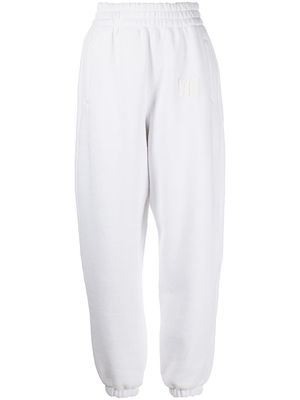 Alexander Wang logo-print track pants - White