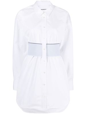 Alexander Wang long sleeve day dress - White