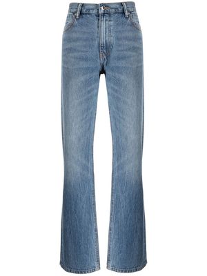 Alexander Wang low-rise thong jeans - Blue