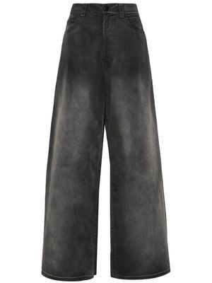 Alexander Wang low-rise wide-leg trousers - Grey