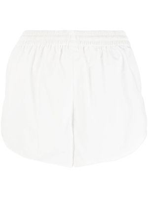 Alexander Wang Marathon logo-appliqué track shorts - White