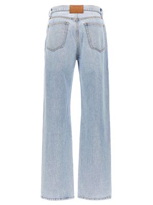 Alexander Wang Openwork Logo Jeans