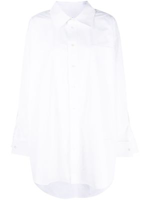 Alexander Wang oversized shirt dress - White