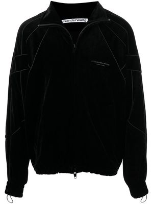 Alexander Wang oversized track jacket - Black