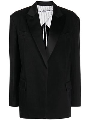 ALEXANDER WANG oversized tuxedo jacket - Black