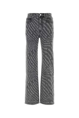 Alexander Wang Printed Denim Jeans