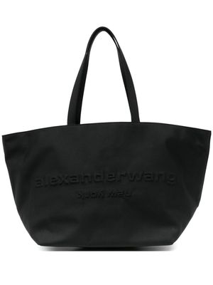 Alexander Wang Punch logo-embossed tote bag - Black