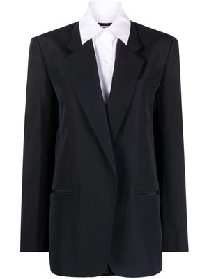 Alexander Wang removable-shirt blazer - Black