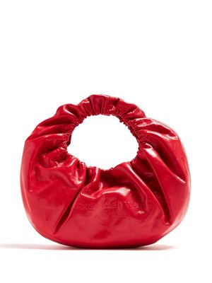 Alexander Wang ruched leather shoulder bag - Red