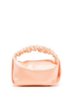 Alexander Wang Scrunchie crystal-embellished mini bag - Orange