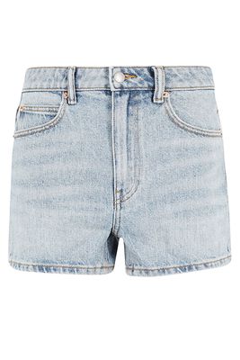 Alexander Wang Shorty High Rise Short Vintage Faded Indigo