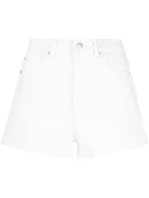 Alexander Wang shorty high-rise shorts - White