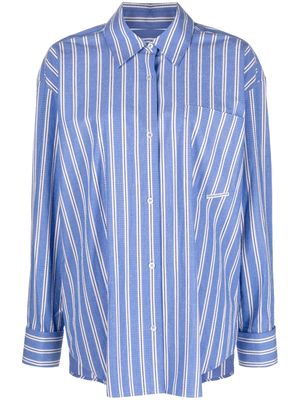 Alexander Wang stripe-print shirt - Blue