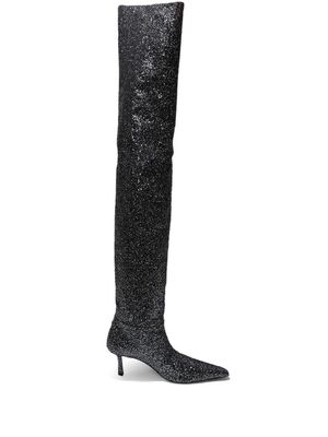 Alexander Wang Viola 65mm knee-high boots - Black