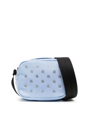 Alexander Wang Wangsport crystal-embellished camera bag - Blue