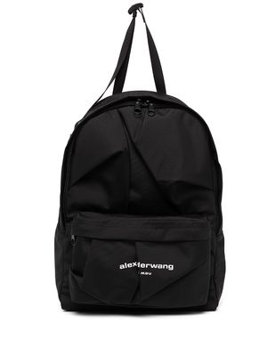 Alexander Wang Wangsport logo-print backpack - Black