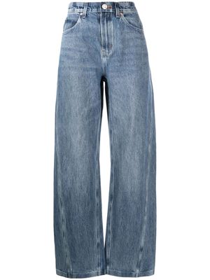 Alexander Wang wide-leg jeans - Blue
